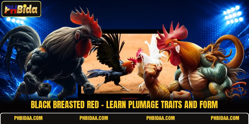 Black Breasted Red - Learn Plumage Traits And Form