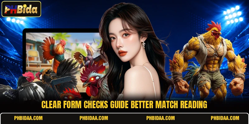 Clear form checks guide better match reading