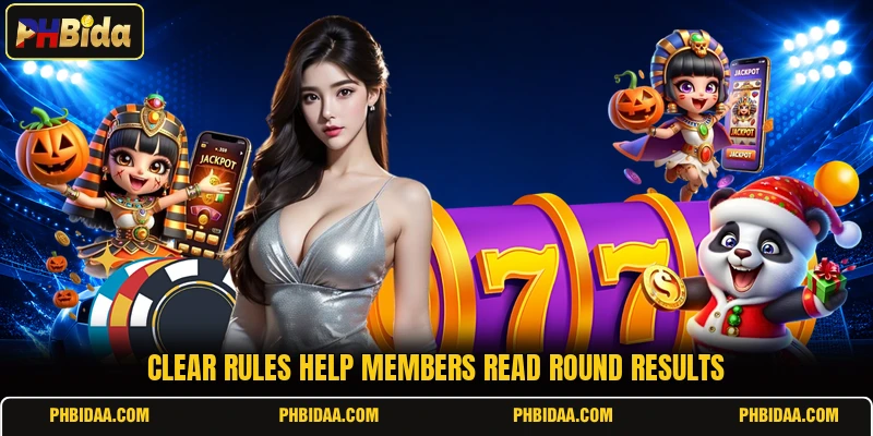 Clear rules help members read round results