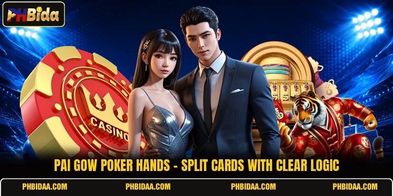 Pai Gow Poker Hands - Split Cards With Clear Logic