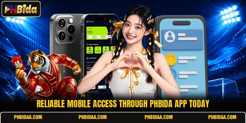 Reliable mobile access through PHBida app today