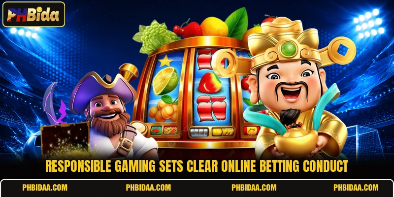 Responsible gaming sets clear online betting conduct