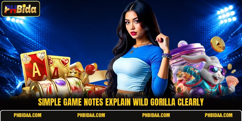 Simple game notes explain Wild Gorilla clearly