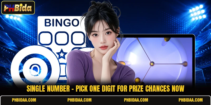 Single Number - Pick One Digit For Prize Chances Now