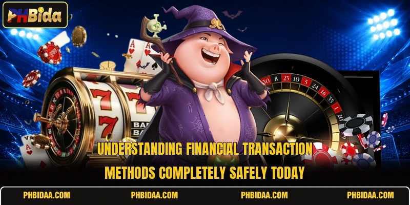 Understanding financial transaction methods completely safely today