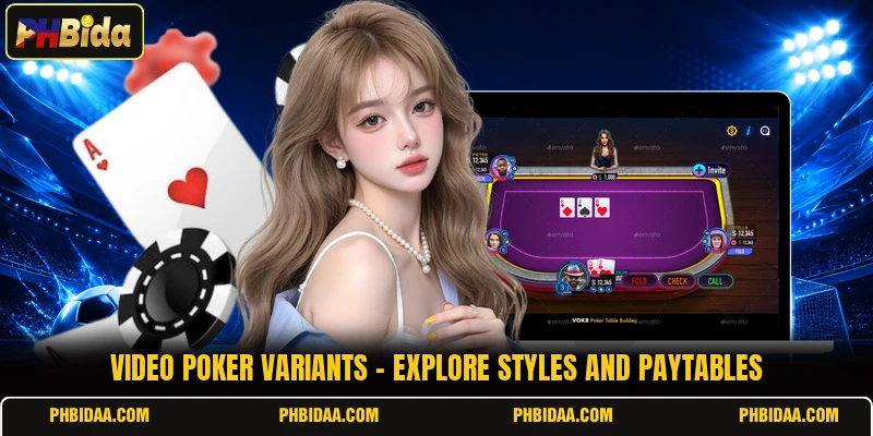 Video Poker Variants - Explore Styles And Paytables